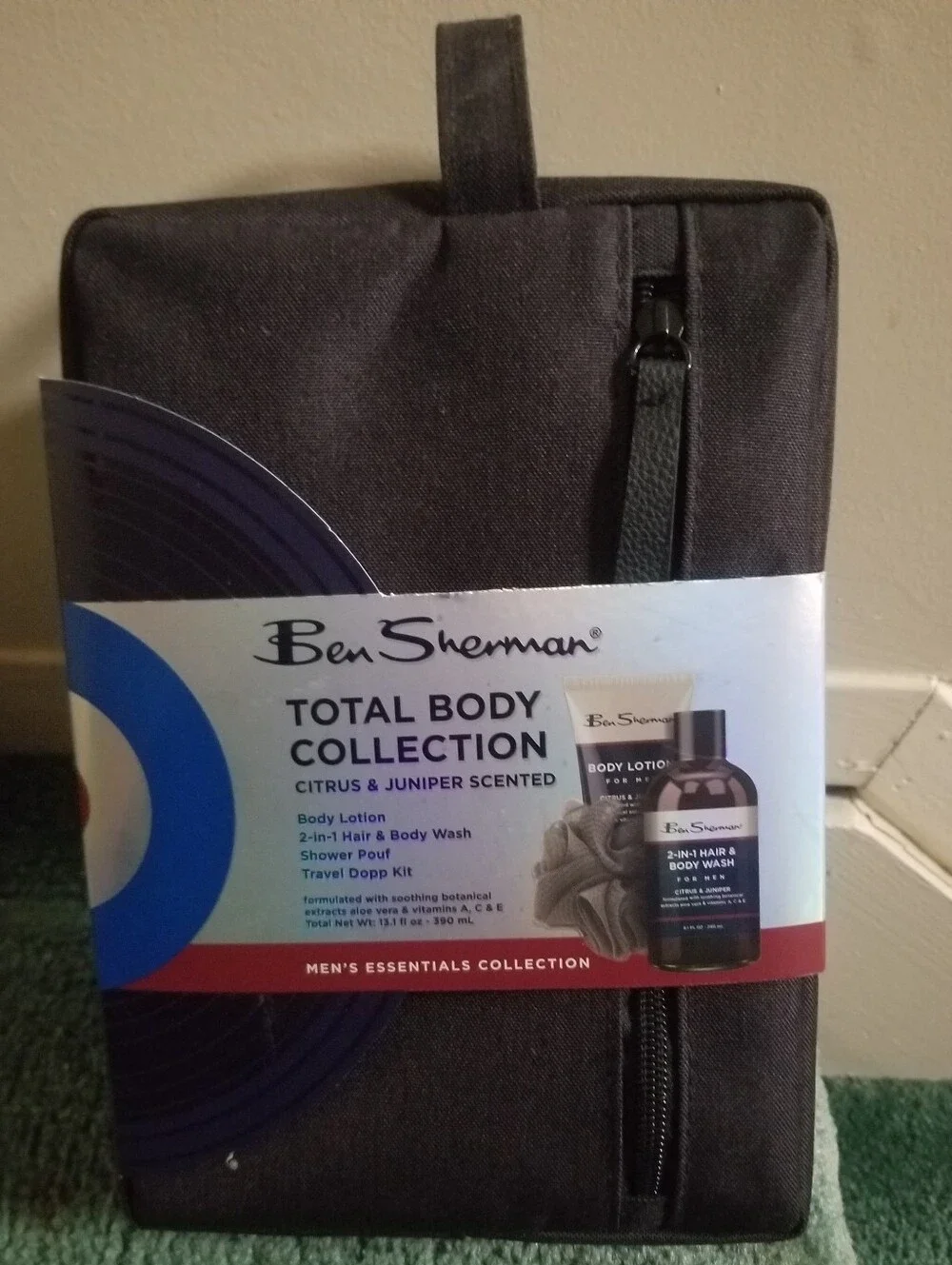 Ben Sherman Men's Essentials Total Body Collection: Citrus & Juniper Scented